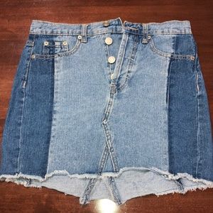 Denim skirt